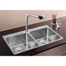 Кухонная мойка Blanco Andano 400/400-IF/A InFino зеркальная полированная сталь 525249
