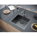 Кухонная мойка Paulmark Kroner вороненая сталь PM215151-GM