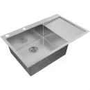 Кухонная мойка Paulmark Kroner-Edge PM777851-BSL 78x51 см, нержавеющая сталь