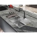 Кухонная мойка Franke Box Center BWX 220-54-27 TL полированная сталь 127.0538.260