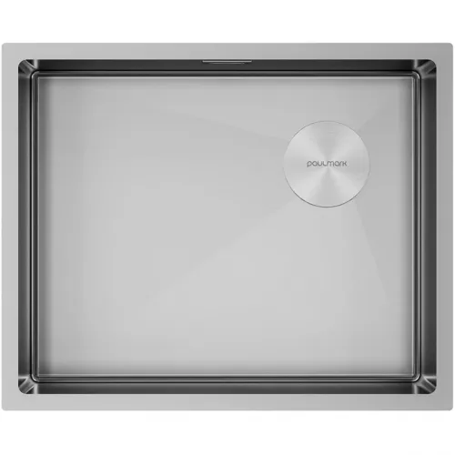 Кухонная мойка Paulmark Next-Skew PM885444-BS 54x44 см, нержавеющая сталь