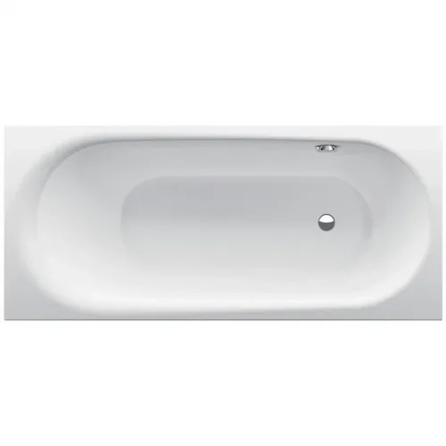 Ванна стальная Bette Comodo 1641-000 PLUS 180x80 см, с водоотталкивающим покрытием, белый