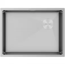 Кухонная мойка Paulmark Next-Skew PM885844-BS 58x44 см, нержавеющая сталь