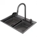 Кухонная мойка Abber Wasser Kreis AF2194NG 68x46 см, никель