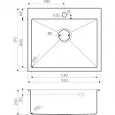 Кухонная мойка светлое золото Omoikiri Akisame 59-LG 4973082