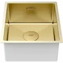 Кухонная мойка Paulmark Next PM213844-LG 38x44 см, светлое золото
