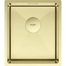 Кухонная мойка Paulmark Next PM213844-LG 38x44 см, светлое золото