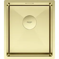 Кухонная мойка Paulmark Next PM213844-LG 38x44 см, светлое золото