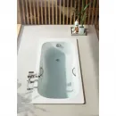 Ванна стальная Roca Princess N 2209E0000 170x70 см, с отверстиями под ручки, антискользящим покрытием, белый