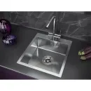 Кухонная мойка Paulmark Neckar нержавеющая сталь PM804551-BS