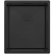 Кухонная мойка Paulmark Next PM213844-MBN 38x44 см, черный матовый