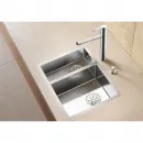 Кухонная мойка Blanco Claron 340/180-IF InFino зеркальная полированная сталь 521608