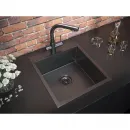 Кухонная мойка Paulmark Neckar вороненая сталь PM804551-GM