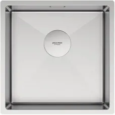Кухонная мойка Paulmark Next PM214444-BS 44x44 см, нержавеющая сталь