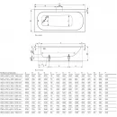 Ванна стальная Bette Form 2942-000 AD PLUS AR 160x70 см, с антискользящим и водоотталкивающим покрытием, белый