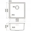 Кухонная мойка Omoikiri Tadzava 44-U/I Ultra LG светлое золото 4993264