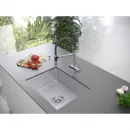Кухонная мойка Paulmark Isar нержавеющая сталь PM805951-BS