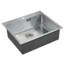 Кухонная мойка Paulmark Isar нержавеющая сталь PM805951-BS