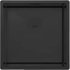 Кухонная мойка Paulmark Next PM214444-MBN 44x44 см, черный матовый