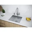 Кухонная мойка Paulmark Next PM214844-BS 48x44 см, нержавеющая сталь