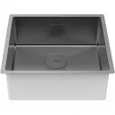Кухонная мойка Paulmark Next PM214844-GM 48x44 см, вороненая сталь
