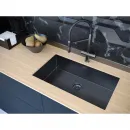 Кухонная мойка Paulmark Aller вороненая сталь PM807444-GM