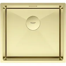 Кухонная мойка Paulmark Next PM214844-LG 48x44 см, светлое золото