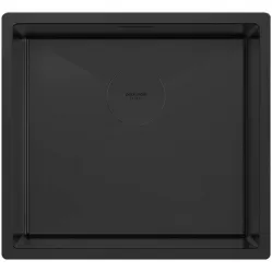 Кухонная мойка Paulmark Next PM214844-MBN 48x44 см, черный матовый