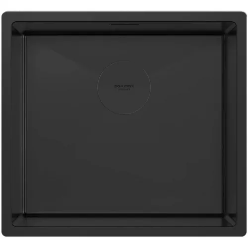 Кухонная мойка Paulmark Next PM214844-MBN 48x44 см, черный матовый