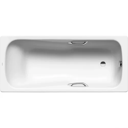 Ванна стальная Kaldewei Dyna Set Star 623 226500010001 180x80 см, с отверстиями под ручки, альпийский белый
