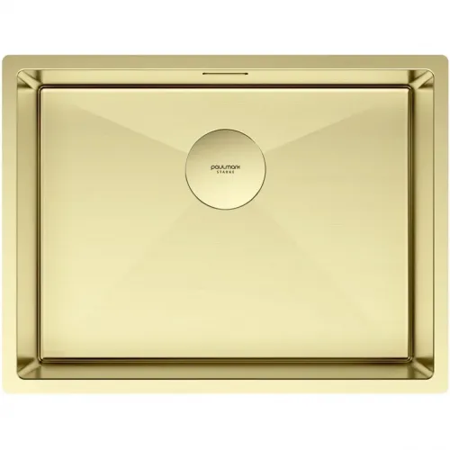 Кухонная мойка Paulmark Next PM215844-LG 58x44 см, светлое золото