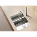 Кухонная мойка Blanco Claron 340/180-U InFino зеркальная полированная сталь 521610