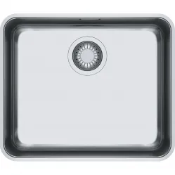 Кухонная мойка Franke Aton ANX 110-48 полированная сталь 122.0204.649