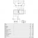 Ванна стальная Kaldewei Conoduo 732 235000010001 170x75 см, альпийский белый