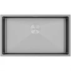 Кухонная мойка Paulmark Next PM217444-BS 74x44 см, нержавеющая сталь