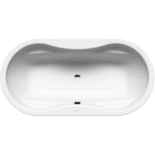 Ванна стальная Kaldewei Mega Duo Oval 184 223830003001 180x90 см, с антискользящим и водоотталкивающим покрытием, альпийский белый