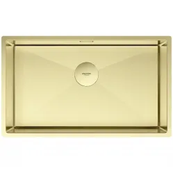 Кухонная мойка Paulmark Next PM217444-LG 74x44 см, светлое золото