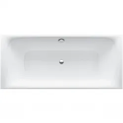 Ванна стальная Bette Lux 3441-000 PLUS 180x80 см, с водоотталкивающим покрытием, белый