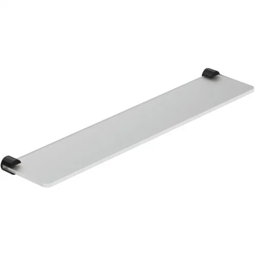 Полка стеклянная Kludi Vela R 5897339 60 см, черный матовый