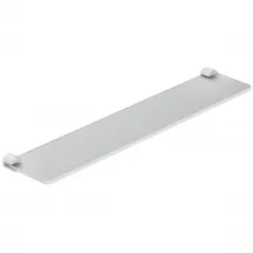 Полка стеклянная Kludi Vela R 5897353 60 см, белый матовый