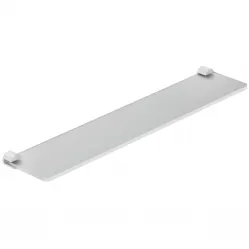 Полка стеклянная Kludi Vela R 5897353 60 см, белый матовый