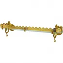 Полка стеклянная Migliore Versailles 32643 70 см, золотой
