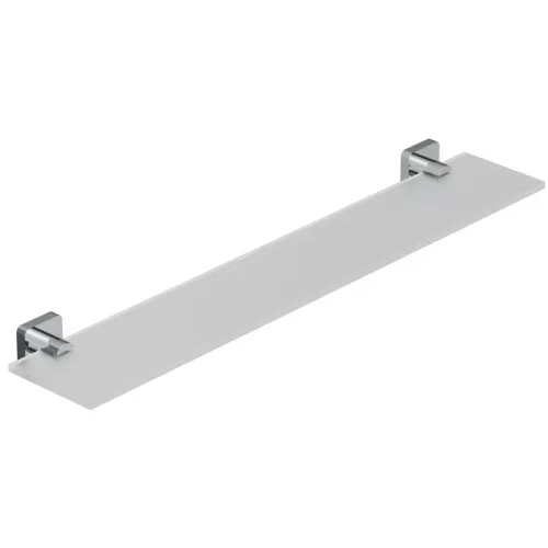 Полка стеклянная Kludi Vela S 2597305 60 см, хром