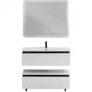 Тумба Cezares Slider SLIDER-1000-1C-PI-BO 100 см, напольная, Bianco Opaco