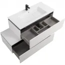 Тумба Cezares Slider SLIDER-1000-1C-PI-BO 100 см, напольная, Bianco Opaco