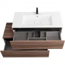 Тумба Cezares Slider SLIDER-1000-1C-PI-NA-P 100 см, напольная, орех дымчатый