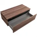 Тумба Cezares Slider SLIDER-1000-1C-PI-NA-P 100 см, напольная, орех дымчатый