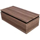 Тумба Cezares Slider SLIDER-1000-1C-PI-NA-P 100 см, напольная, орех дымчатый