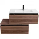 Тумба Cezares Slider SLIDER-800-1C-PI-NA-P 80 см, напольная, орех дымчатый