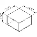 Тумба темное дерево 40 см Am.Pm Func M8FOH0401OF